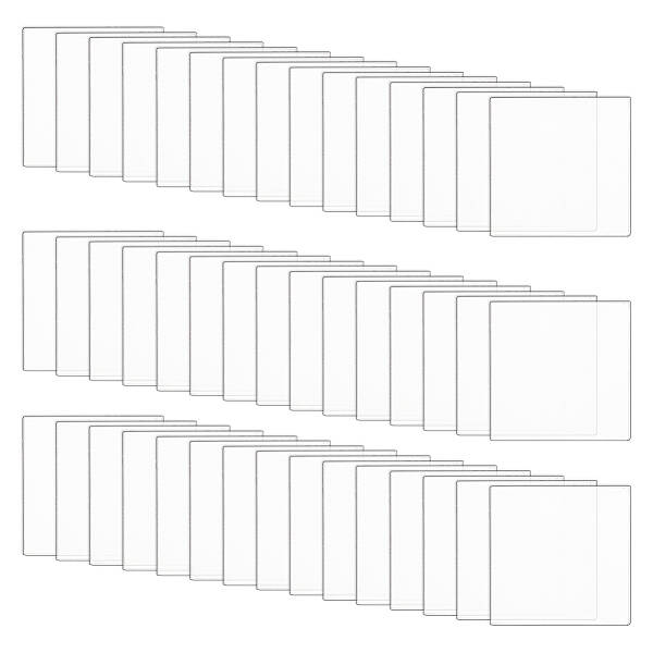 50Pcs Transparent Acrylic Action Figure Display Bases