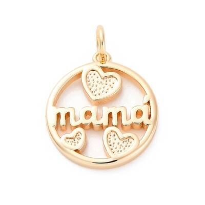 Mother's Day Brass Pendants
