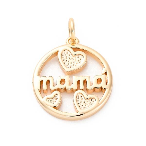 Mother's Day Brass Pendants