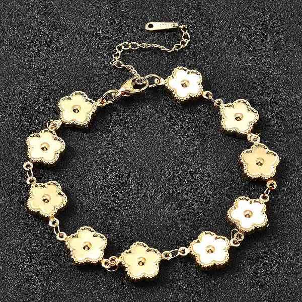 304 Stainless Steel Link Bracelets for Women