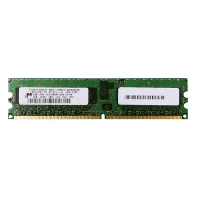 Micron MT18HTF25672Y-40EE1 | 2GB DDR2-400MHz PC2-3200 ECC Registered RDIMM CL3 1Rx4 1.8V 240-Pin Memory Module