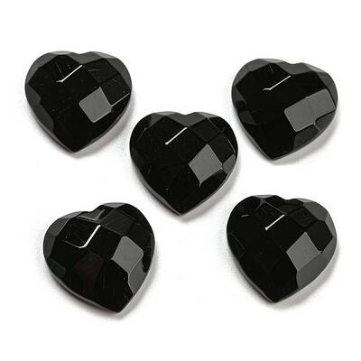 Natural Black Onyx Cabochons