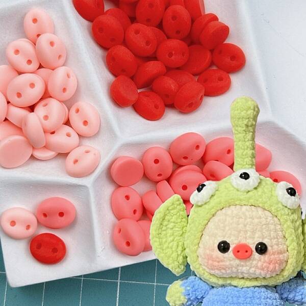 Resin Doll Pig Nose for Stuffed Toy Puppet Amigurumi Doll Making Accessories