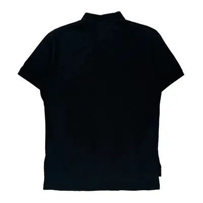 Polo By Ralph Lauren Polo Shirt - Large Black Cotton