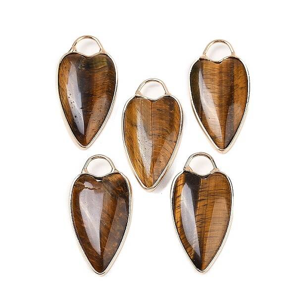 Natural Tiger Eye Pendants