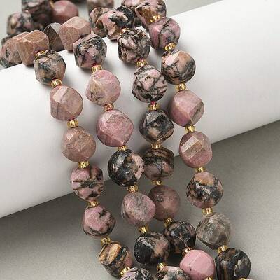 Natural Rhodonite Beads Strands
