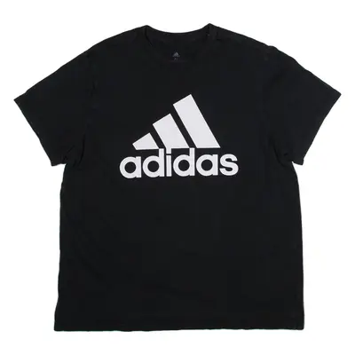 ADIDAS Womens T-Shirt Black XL