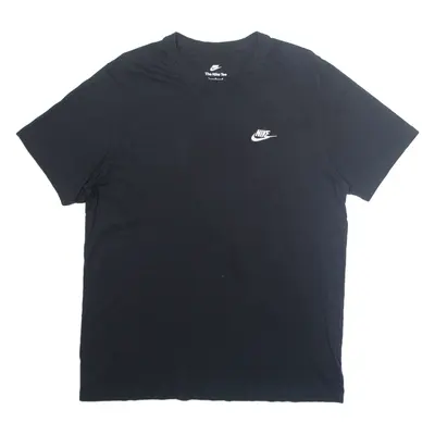 NIKE Mens T-Shirt Black L