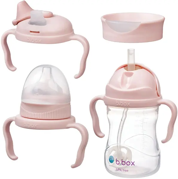 B.Box Baby Bottle 4 in 1 Baby Bottle 4 in 1 Blush 240 ml