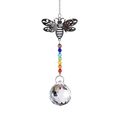 Glass Bicone Pendant Decorations