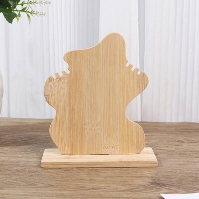 3-Slot Wood Necklace Organizer Display Stands