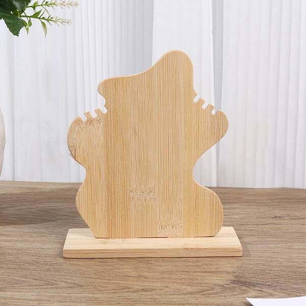 3-Slot Wood Necklace Organizer Display Stands