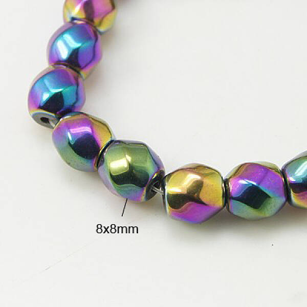 Magnetic Synthetic Hematite Beads Strands