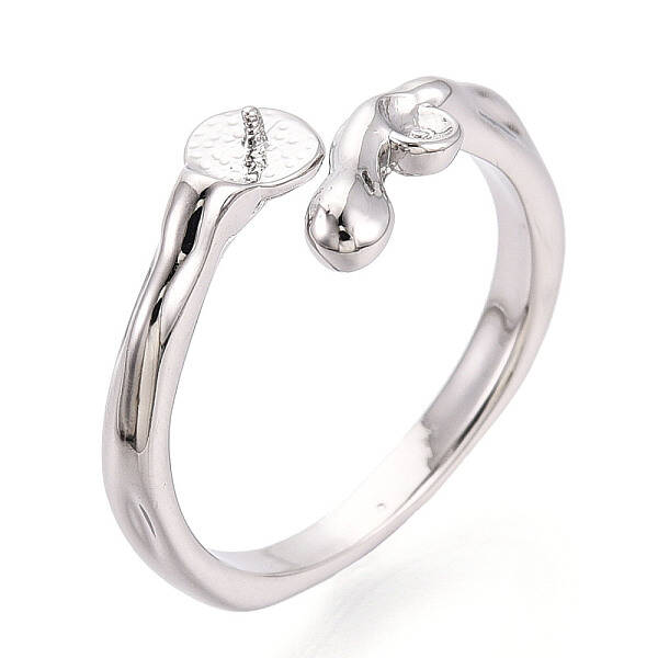 Brass Cuff Ring Settings