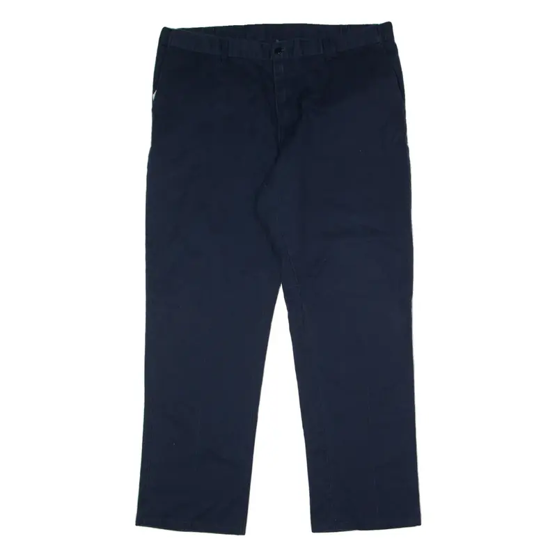 DICKIES Workwear Mens Trousers Blue Regular Straight W40 L32