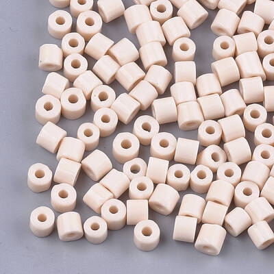 Opaque Glass Bugle Beads