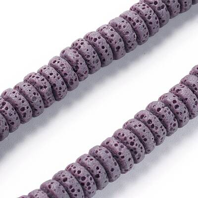 Natural Lava Rock Beads Strands