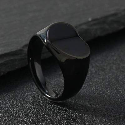 Heart 201 Stainless Steel Finger Rings