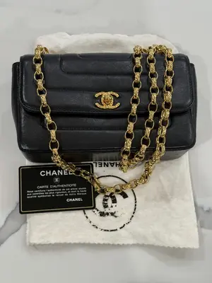 Pre-owned CHANEL Lambskin Shoulder Bags Bijoux Chain Shoulder Bag