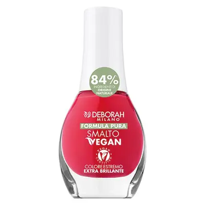 Deborah Pure Formula Vegan Nail Polish 09 - Rubin Red 8.5 ml