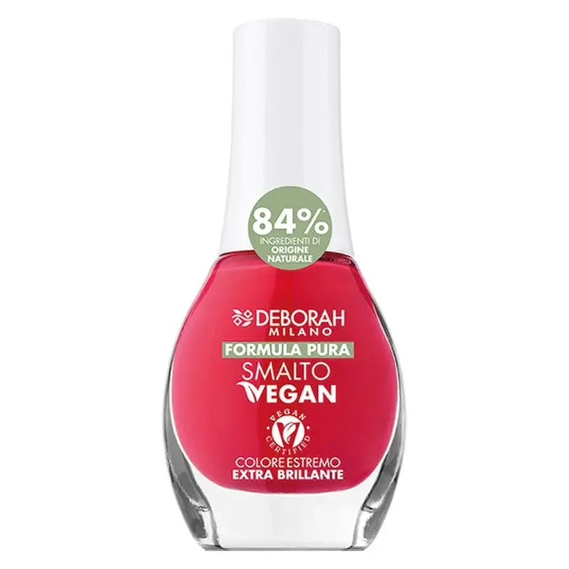 Deborah Pure Formula Vegan Nail Polish 09 - Rubin Red 8.5 ml