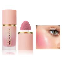 Long Lasting Liquid Blusher, Easy Coloring Blush Stick, Cheeks Contour Blush Pressed Powder, Natural Look Blush for Daily Mak...