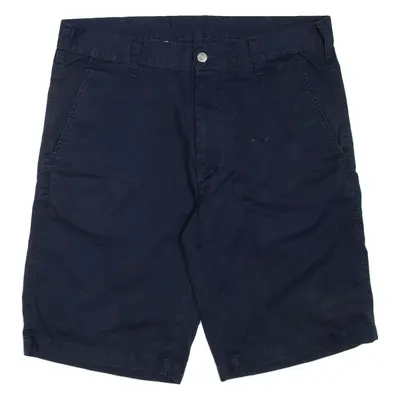 CARHARTT Mens Chino Shorts Blue L W36
