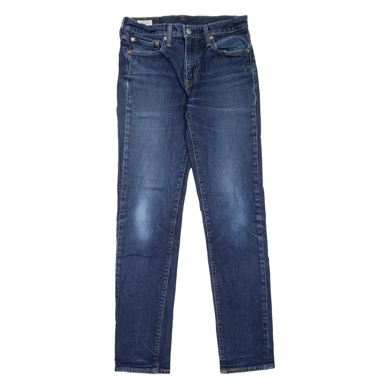 LEVI'S 511 BIG E Jeans Mens Blue Slim Straight Stone Wash W32 L34