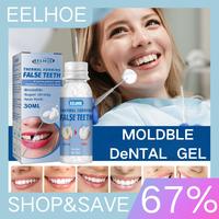 EELHOE Moldable Dental Gel: Instant Confidence, Perfect Smile. false tooth Oral