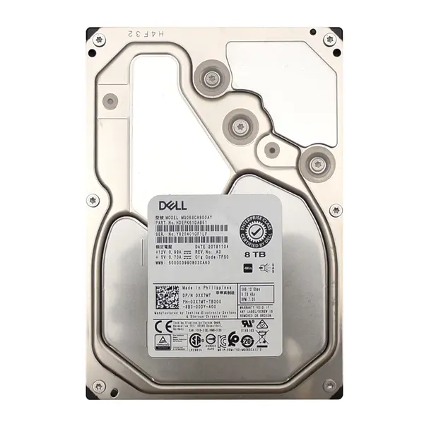 XX7MT Dell 8TB 12Gb/s SAS 7200 3.5-Inch Hard Drive