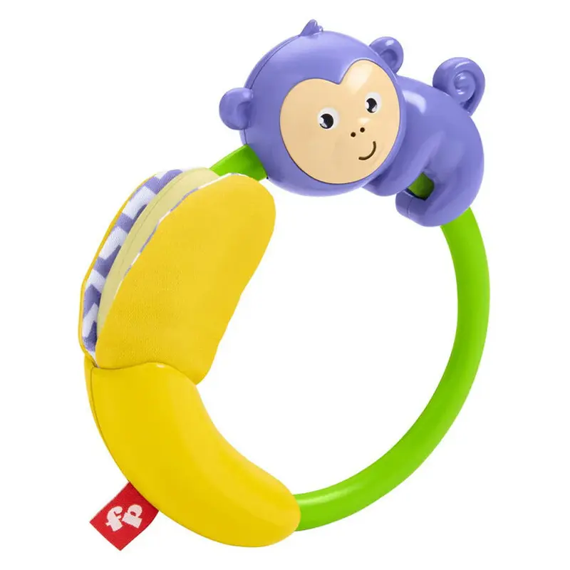 Fisher Price, Monkey, Rattle Toy, Unisex, 3+ Months
