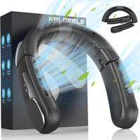 ChillGo Neck Fan - 5200mAh Personal Portable Bladeless Fan - Neck Air Conditioner - Cooling Wearable Fan Rechargeable - MAX 1...