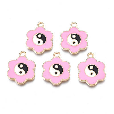 Alloy Enamel Pendants