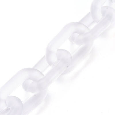 Handmade Transparent Acrylic Cable Chains