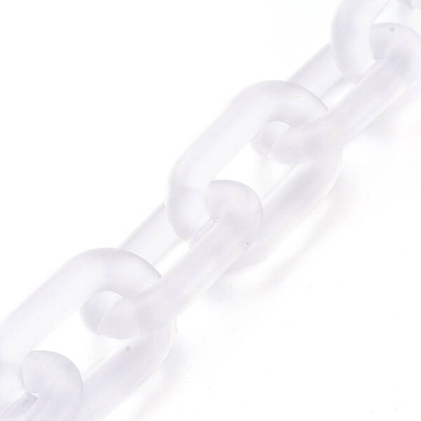 Handmade Transparent Acrylic Cable Chains