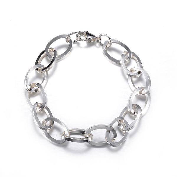 304 Stainless Steel Cable Chain Bracelets