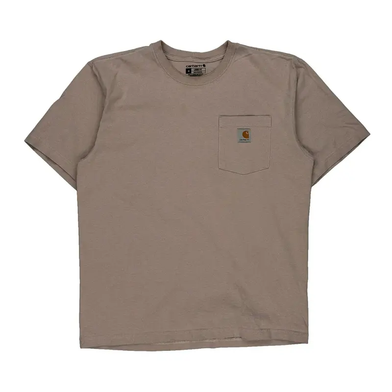 Carhartt T-Shirt - Medium Beige Cotton