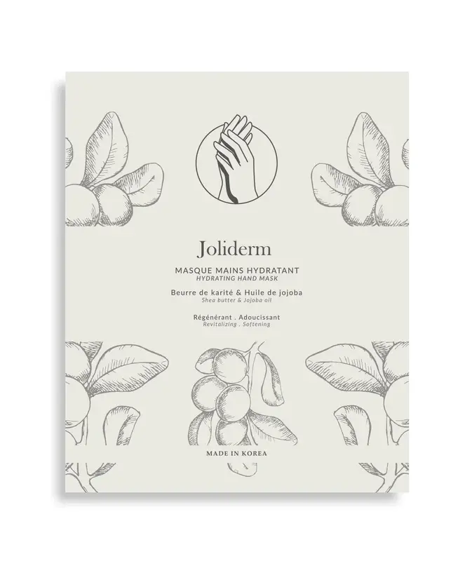Duo Set Joliderm Joliderm Shea Butter and Coconut Oil Moisturizing Softening Hand Mask 2 pcs 2