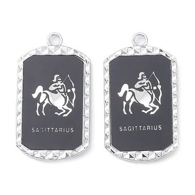 Alloy Twelve Constellations Series Big Pendants