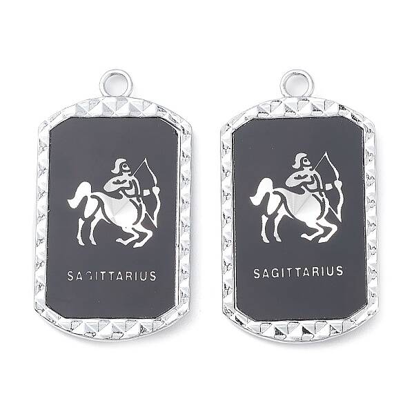 Alloy Twelve Constellations Series Big Pendants