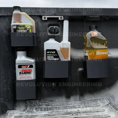 Magnetic Diesel Additive Holders - Hotshot EDT, Archoil, Howe's, Power Service, Stanadyne, Oil - Screw Option - UV Resistant ...