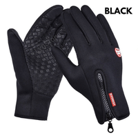 Motorcycle Gloves with Touch Screen, Fleece-lined, for Outdoor Rides and Sliding Sports