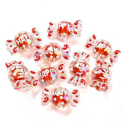 Transparent Acrylic Beads