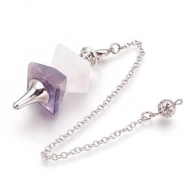 Natural Amethyst Dowsing Pendulums