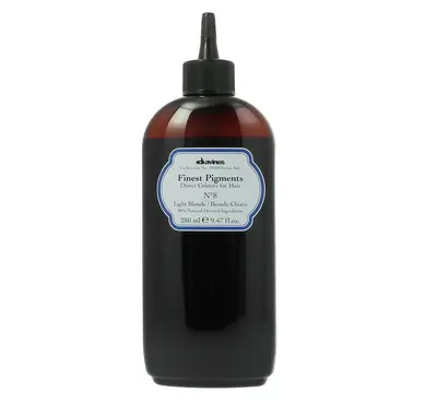 Davines, Finest Gloss, natural ingredients, hair coloring pigment, N.8 Light Blonde, 280 ml