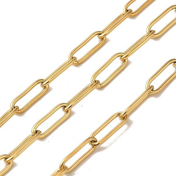 Ion Plating(IP) 304 Stainless Steel Oval Link Chains