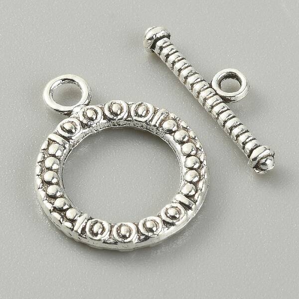 Tibetan Style Alloy Toggle Clasps