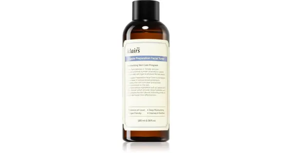 Klairs Supple Preparation Hydrating Tonic Lotion Rebalancing Skin's pH 180ml
