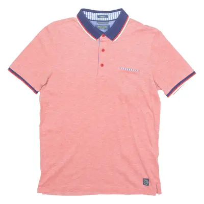PIERRE CARDIN Modern Fit Lightweight Mens Polo Shirt Red S