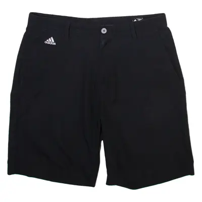 ADIDAS Mens Casual Shorts Black M W34